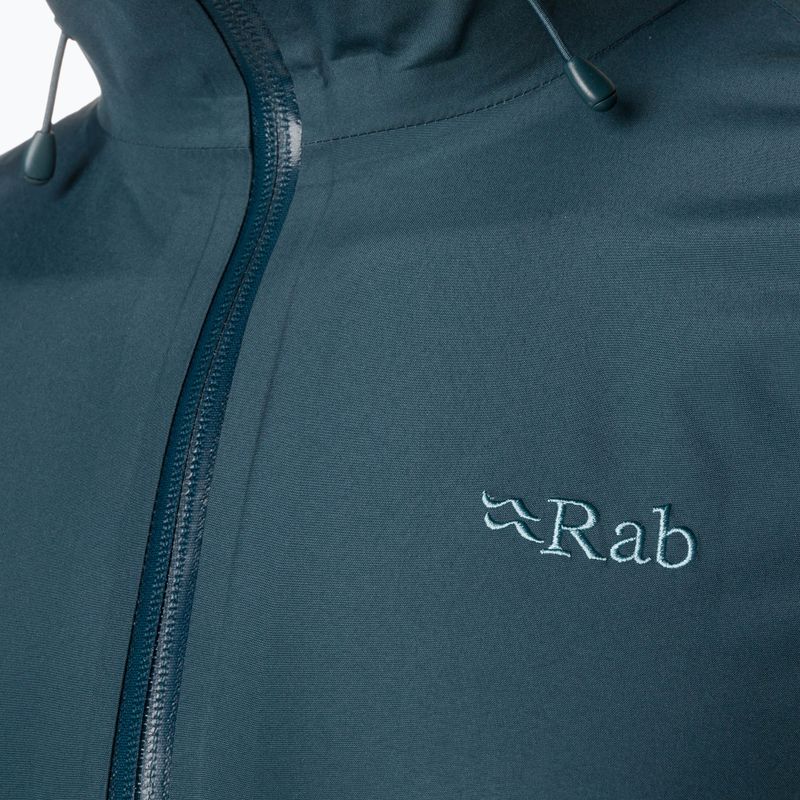 Kurtka przeciwdeszczowa damska Rab Namche Paclite orion blue 6