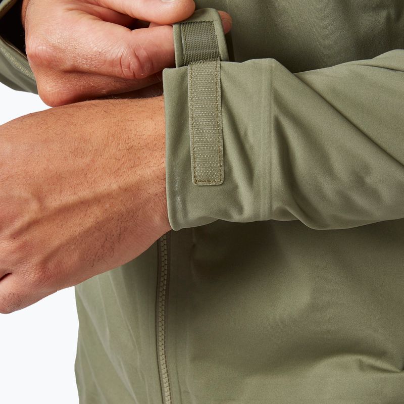 Kurtka przeciwdeszczowa męska Rab Kinetic 2.0 light khaki 5