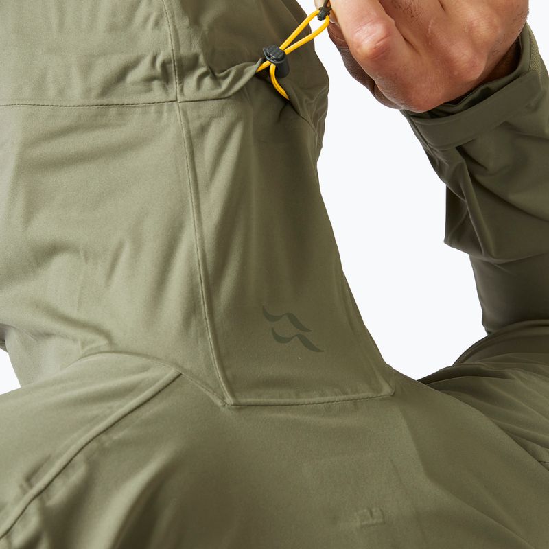 Kurtka przeciwdeszczowa męska Rab Kinetic 2.0 light khaki 7
