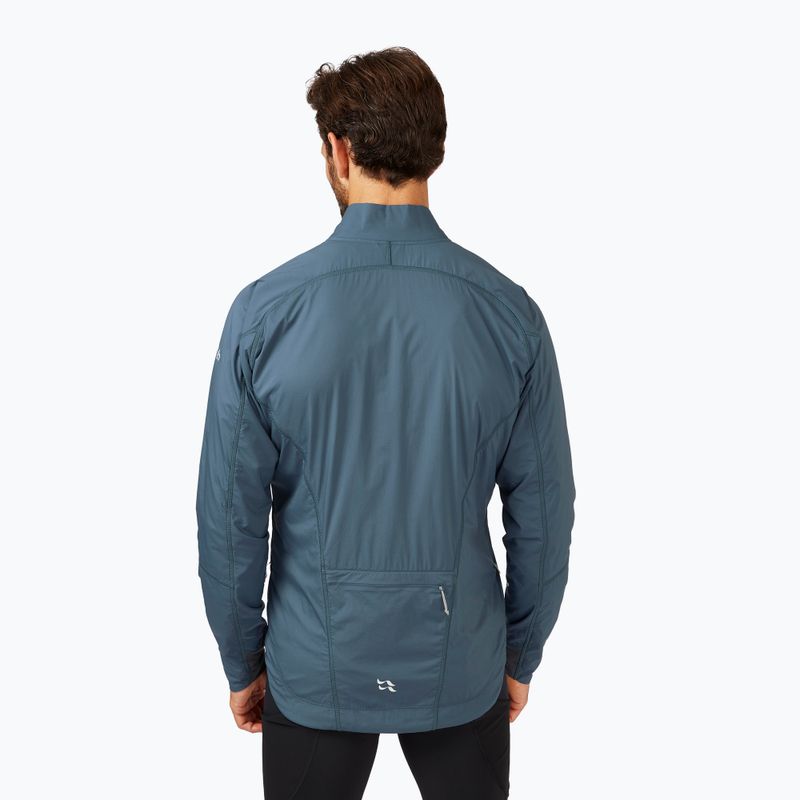 Kurtka softshell męska Rab VR Cinder orion blue 3