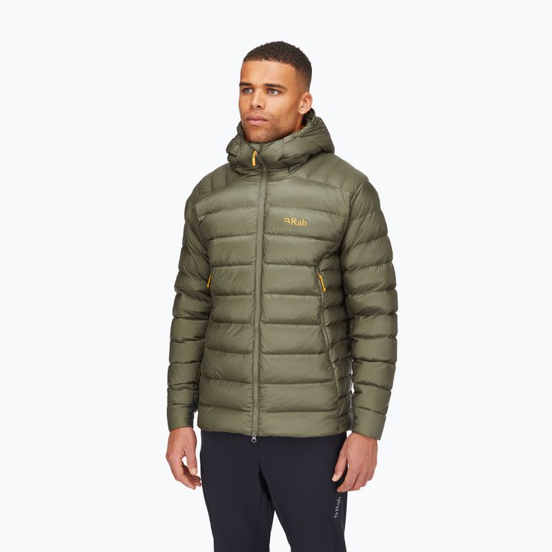 Kurtka puchowa męska Rab Electron Pro light khaki 2