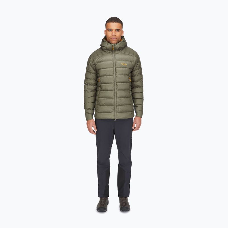 Kurtka puchowa męska Rab Electron Pro light khaki 4