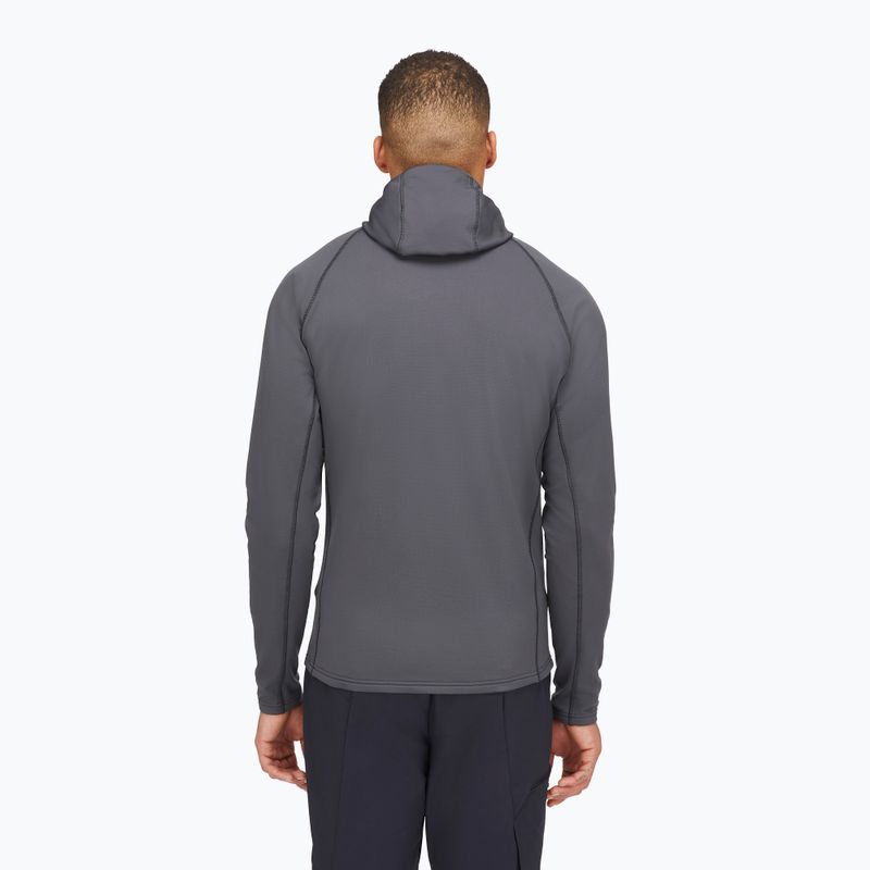 Bluza męska Rab Superflux Hoody graphene/firecracker 3
