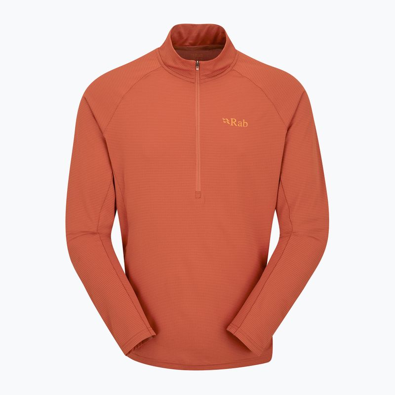 Bluza męska Rab Sonic Zip red clay 4