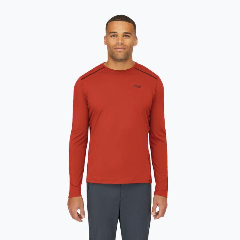 Longsleeve męski Rab Force tuscan red