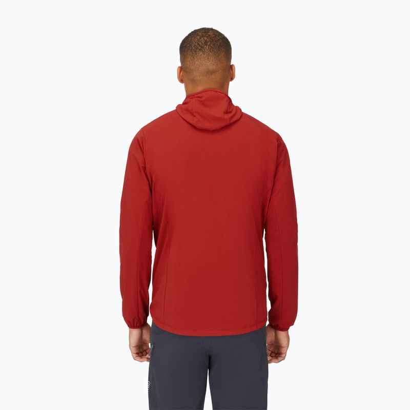 Kurtka softshell męska Rab Borealis tuscan red 4