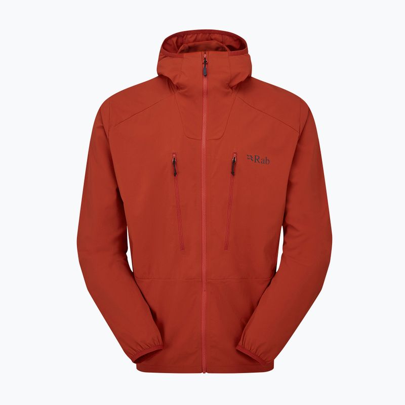 Kurtka softshell męska Rab Borealis tuscan red 5