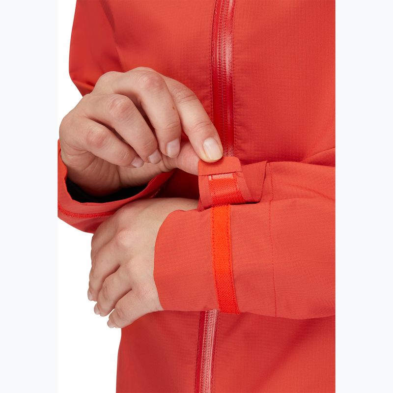 Kurtka przeciwdeszczowa damska Rab Downpour Light red grapefruit 9