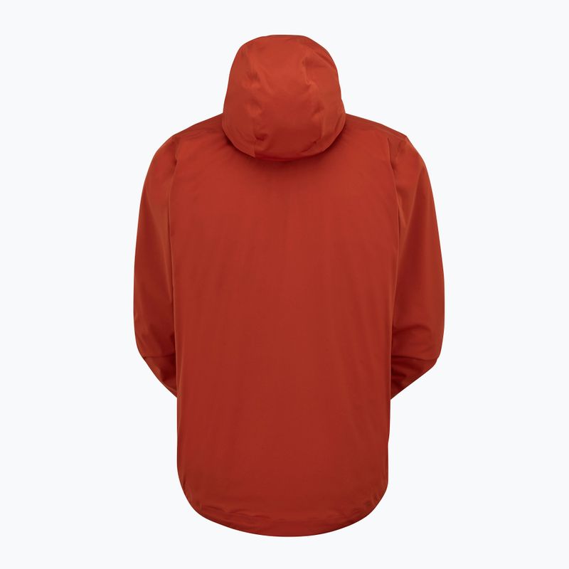 Kurtka przeciwdeszczowa męska Rab Kinetic 2.0 tuscan red 11