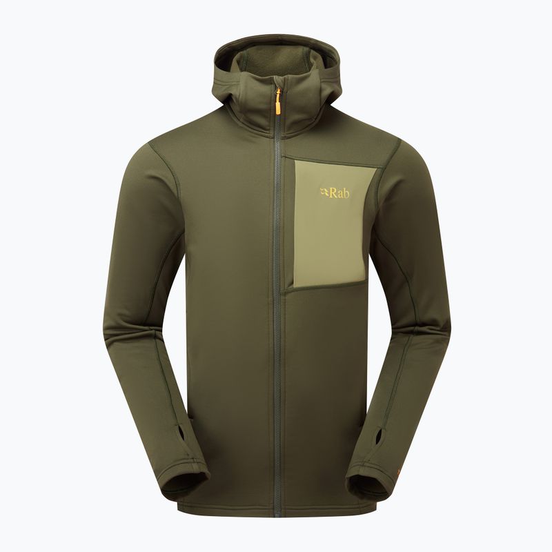 Bluza męska Rab Superflux Hoody army QFG-13 4