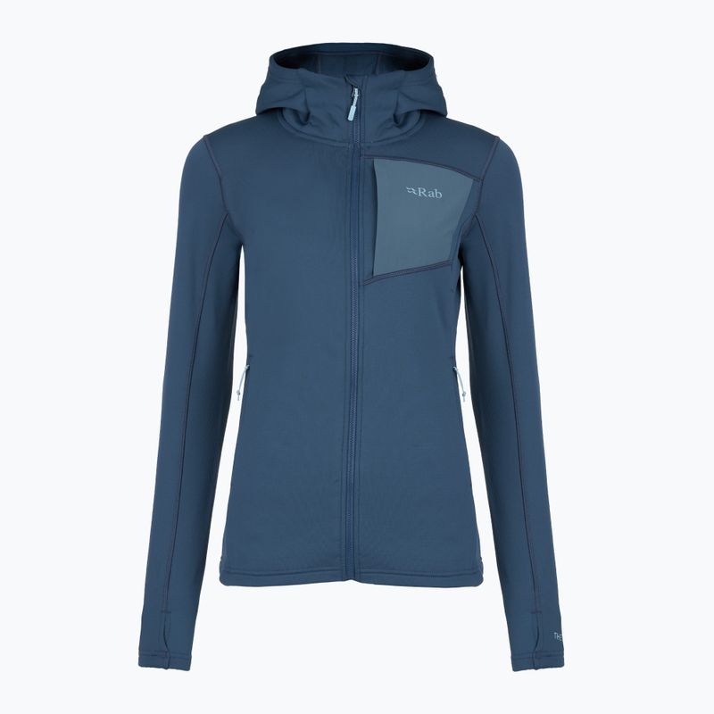 Bluza damska Rab Superflux Hoody tempest blue