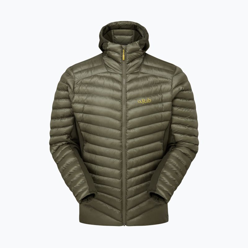 Kurtka ocieplana męska Rab Cirrus Flex Hoody light khaki/army 4