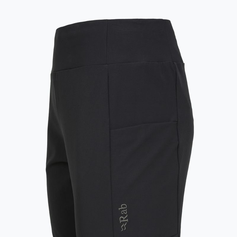 Spodnie softshell damskie Rab Elevation black 3