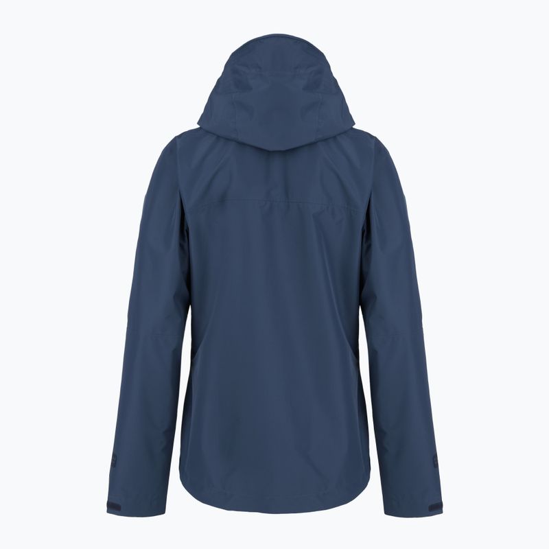 Kurtka przeciwdeszczowa damska Rab Downpour tempest blue 2