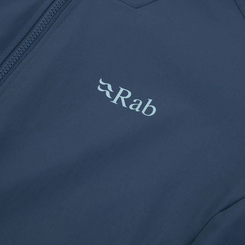 Kurtka softshell damska Rab Borealis Hoody tempest blue 3