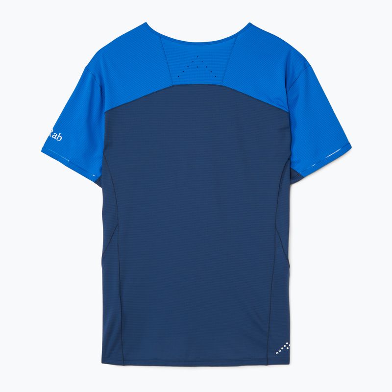 Koszulka męska Rab Sonic Ultra Tee maya blue/tempest blue 2
