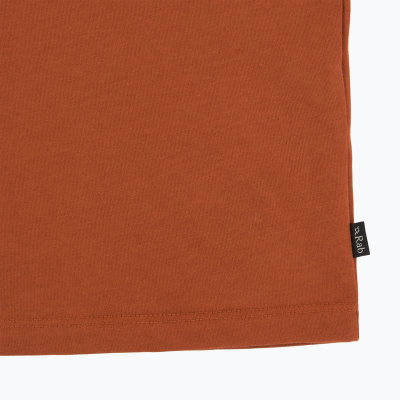 Koszulka męska Rab Stance Logo red earth 4