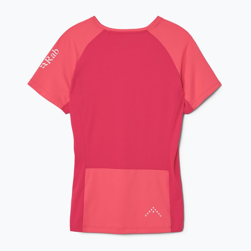 Koszulka damska Rab Trail Tee hibiscus/watermelon 2