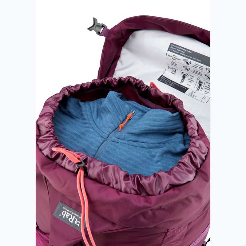 Plecak turystyczny damski Rab Exion 35 l mulberry 6