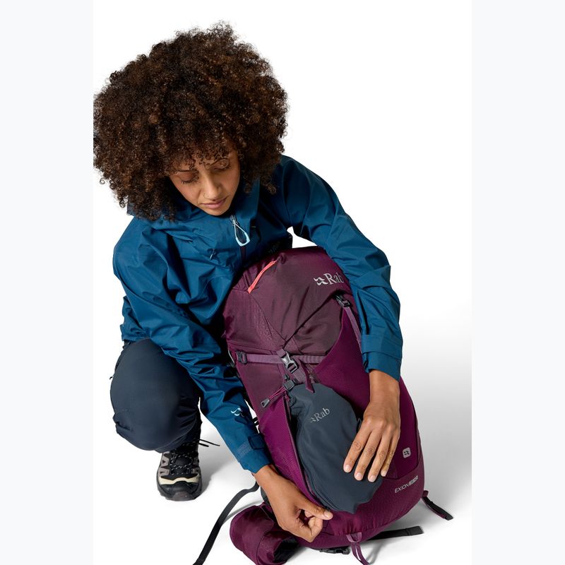 Plecak turystyczny damski Rab Exion 35 l mulberry 16