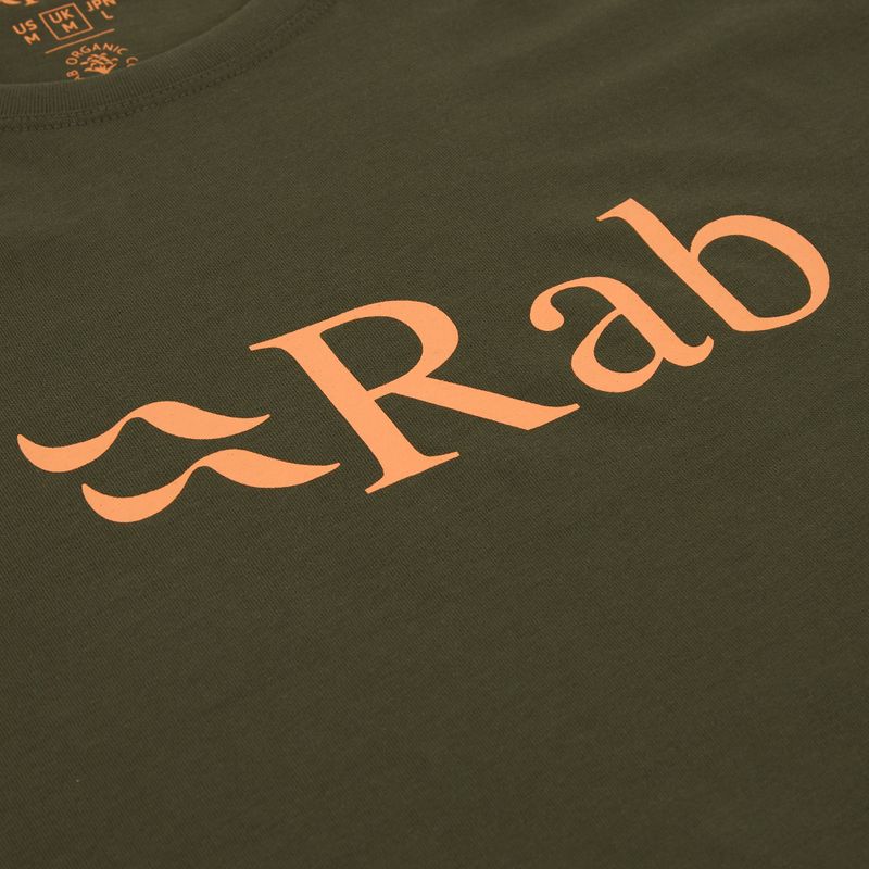 Koszulka męska Rab Stance Logo army 3