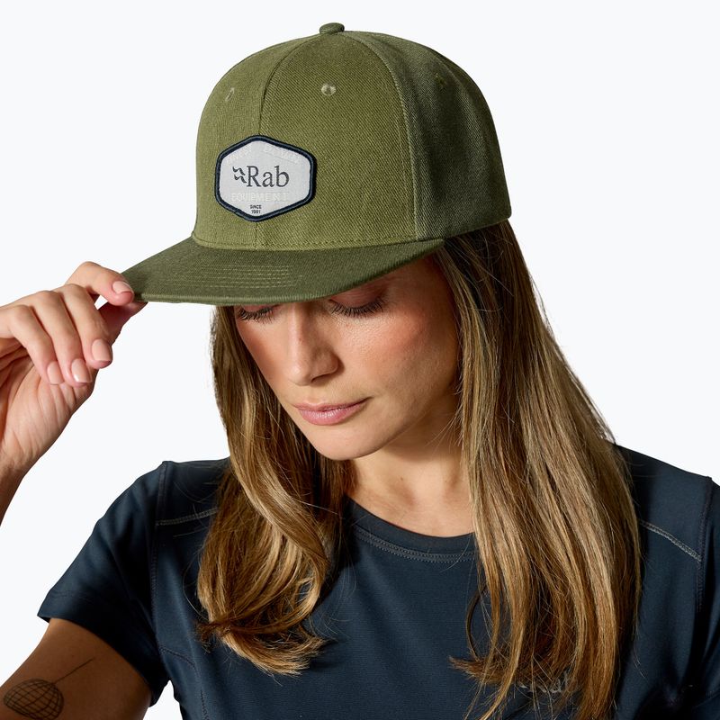 Czapka z daszkiem Rab Axion Badge army/light khaki 4