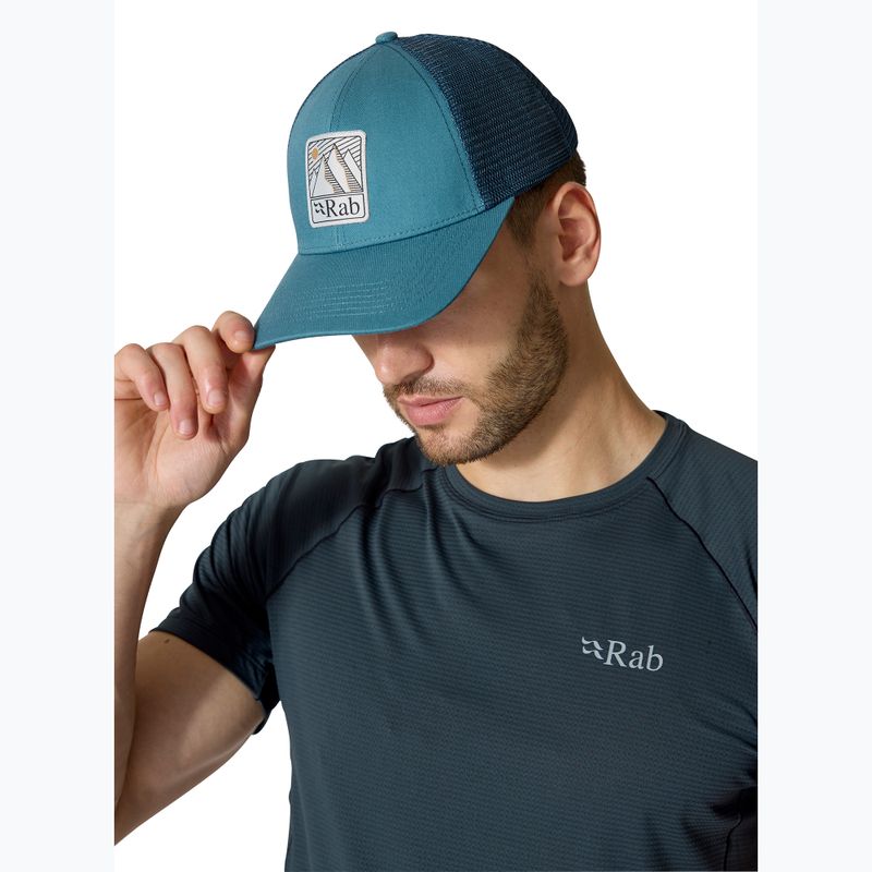 Czapka z daszkiem Rab Dihedral Badge orion blue 4
