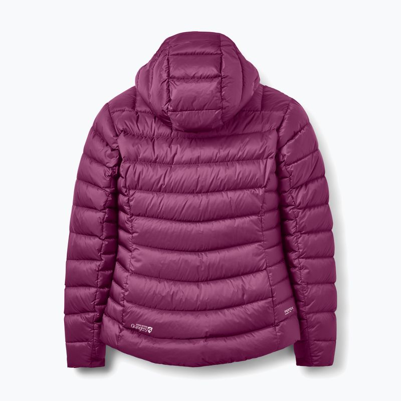 Kurtka puchowa damska Rab Electron Pro Hoody mulberry 2