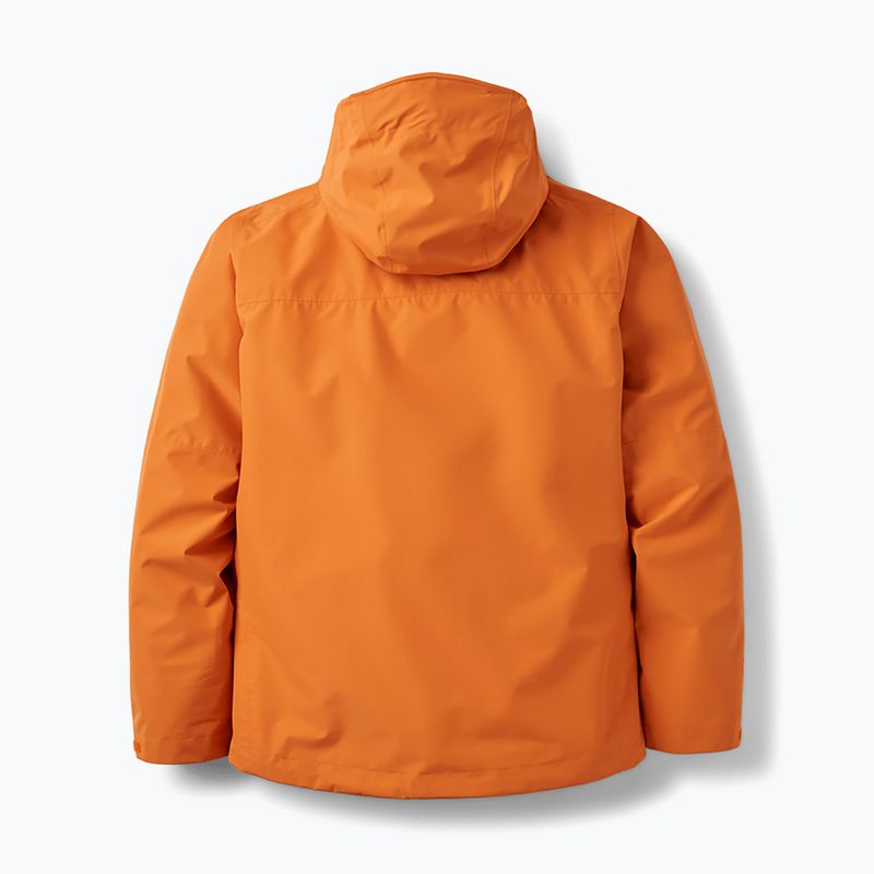 Kurtka przeciwdeszczowa męska Rab Downpour dark melba 2