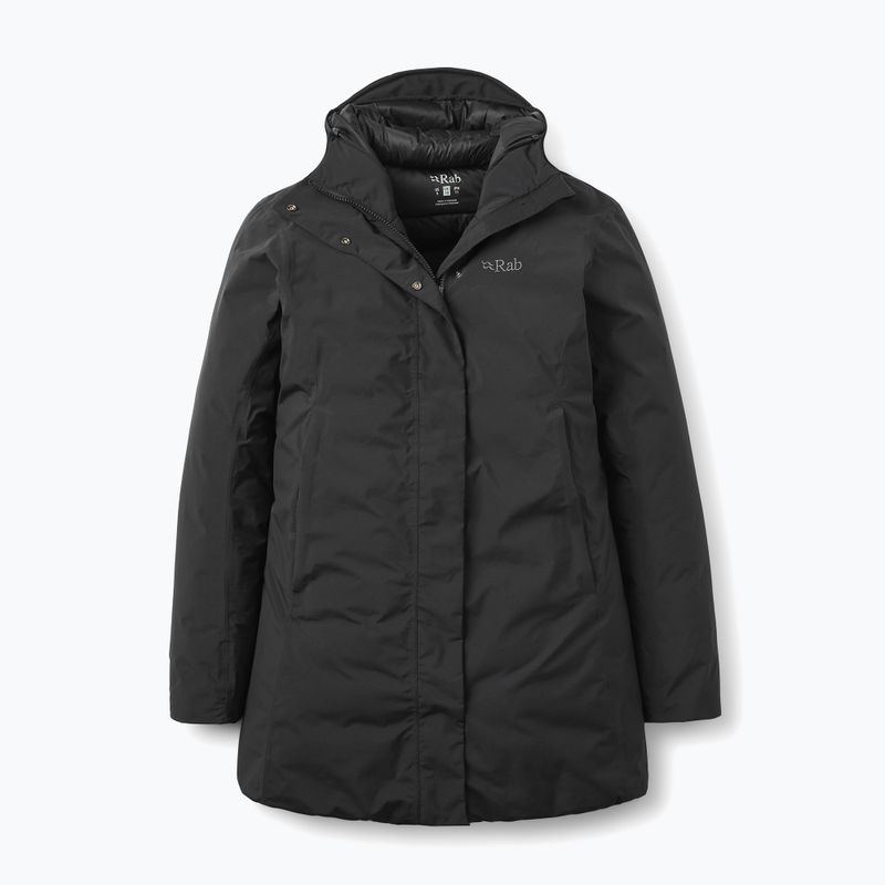 Płaszcz puchowy damski Rab Valiance Parka black 4