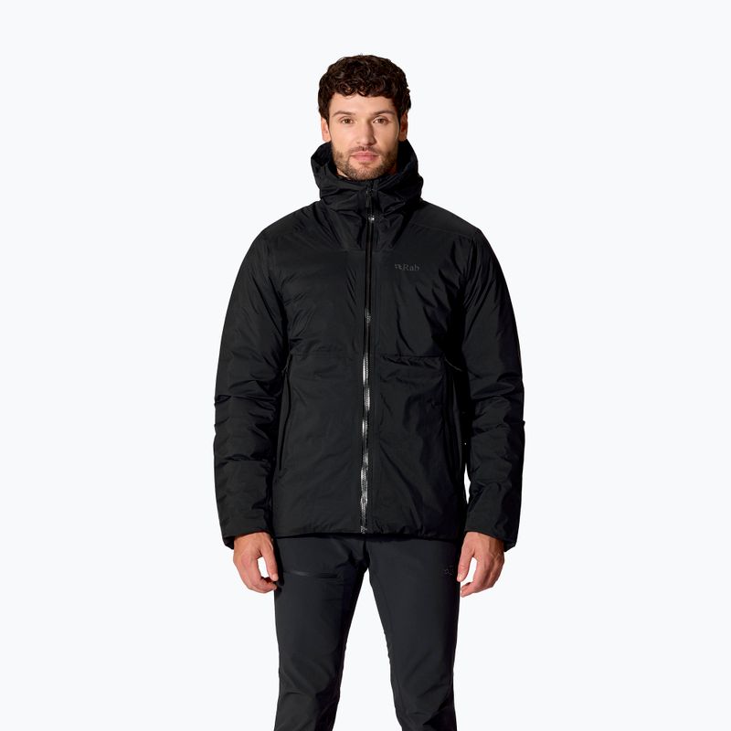 Kurtka puchowa męska Rab Microlight Shield black