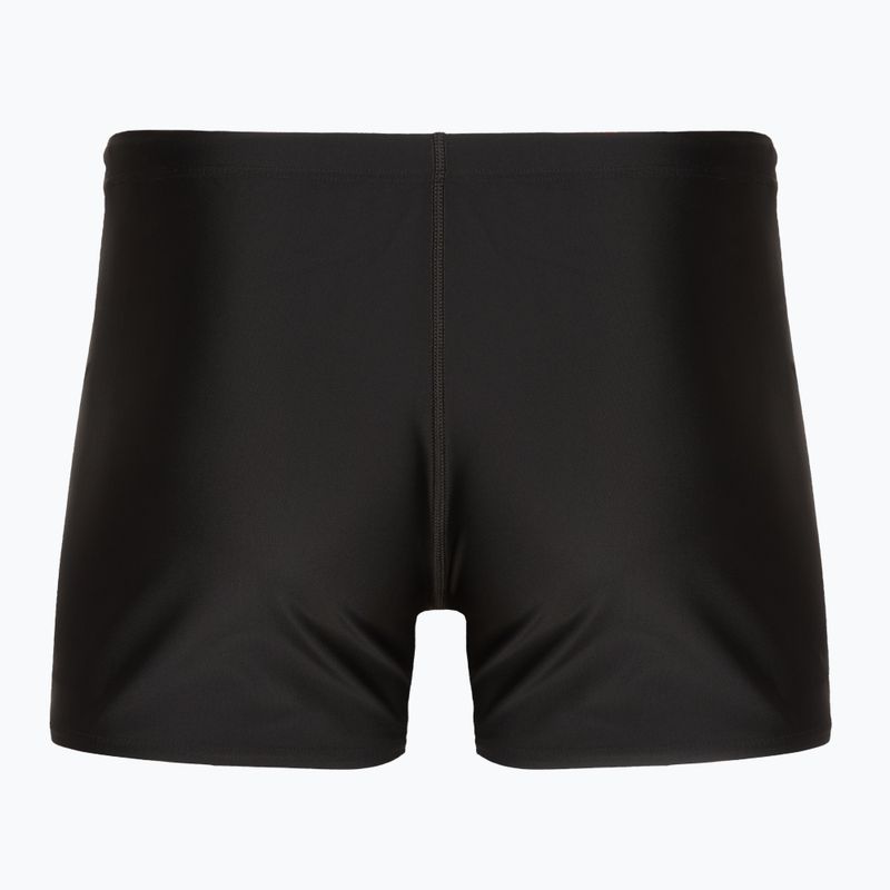 Bokserki pływackie męskie Speedo Placement Aquashort black/red 2