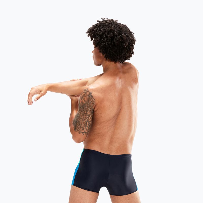 Bokserki kąpielowe męskie Speedo Dive true navy/bondi blue/aquarium 7