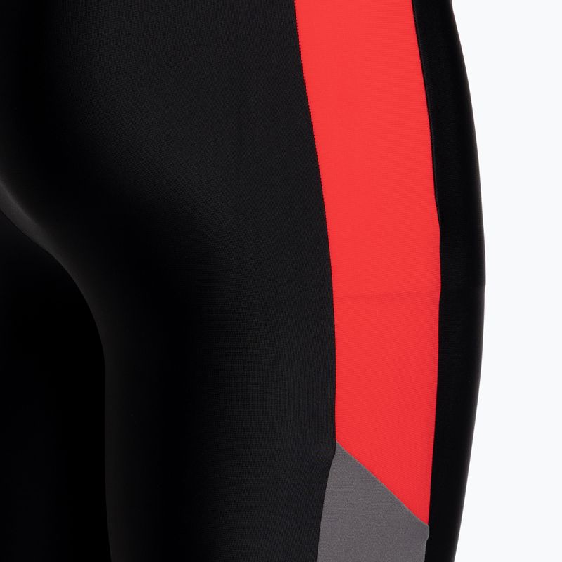 Jammery pływackie męskie Speedo Dive Jammer black/fed red/dove grey 3