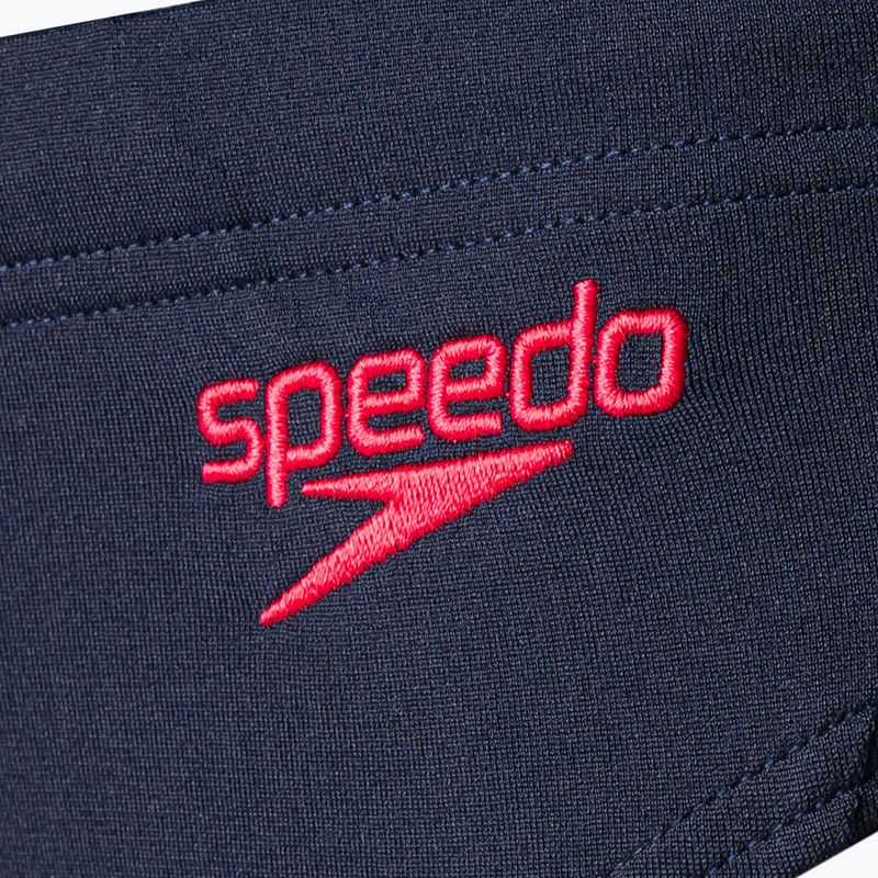 Slipy pływackie męskie Speedo Hyper Boom Splice true navy/fed red 3