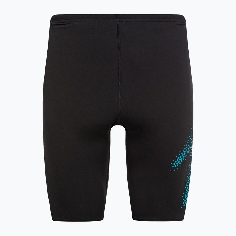 Jammery pływackie męskie Speedo HyperBoom Placement Jammer black/bolt