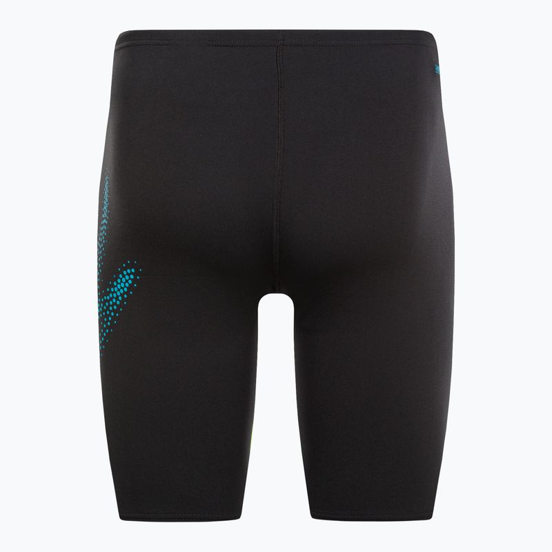 Jammery pływackie męskie Speedo HyperBoom Placement Jammer black/bolt 2