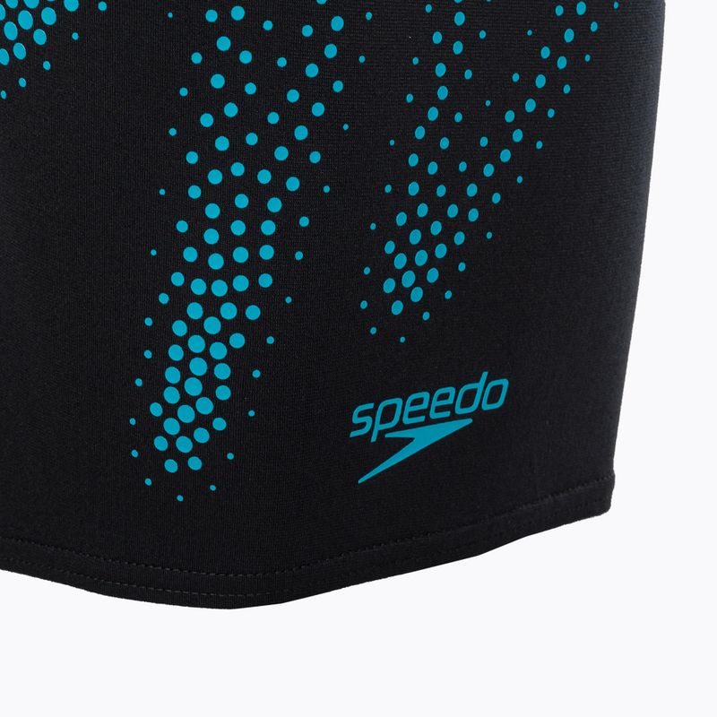 Jammery pływackie męskie Speedo HyperBoom Placement Jammer black/bolt 3