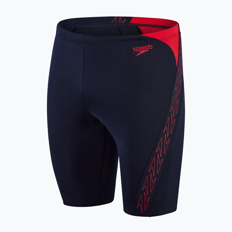 Jammery pływackie męskie Speedo Hyper Boom Splice true navy/fed red 4