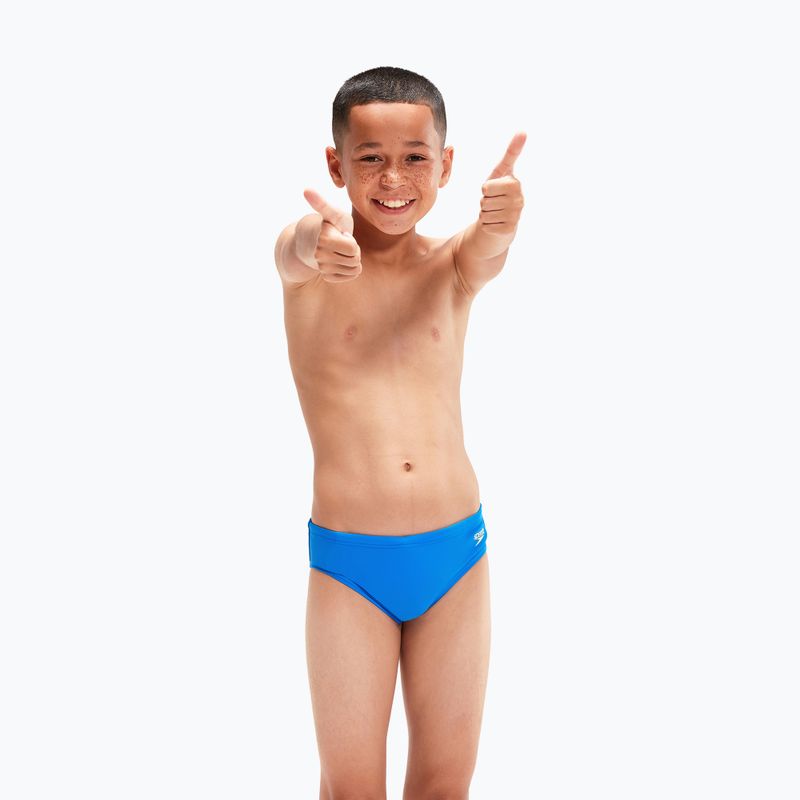 Slipy pływackie dziecięce Speedo Logo bondi blue/spritz 6