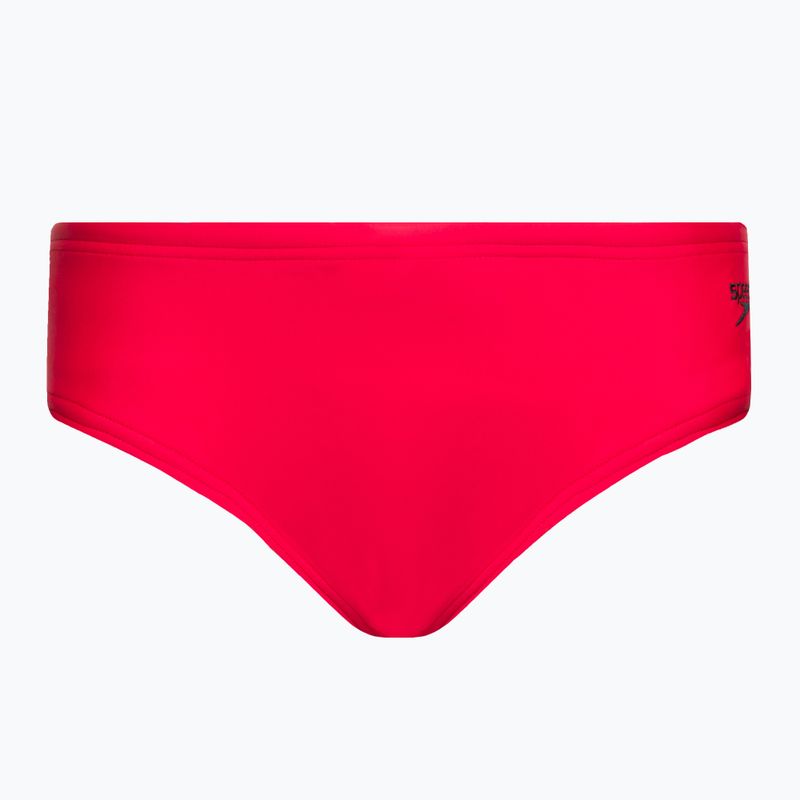 Slipy pływackie dziecięce Speedo Logo fed red/black