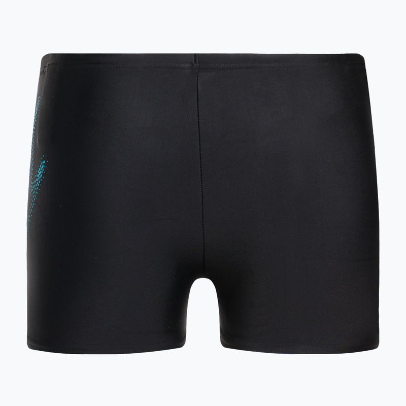 Bokserki pływackie dziecięce Speedo Hyper Boom Logo Placement black/bolt 2