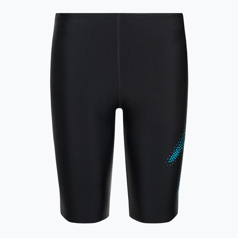 Jammery pływackie dziecięce Speedo Hyper Boom Logo Placement black/bolt