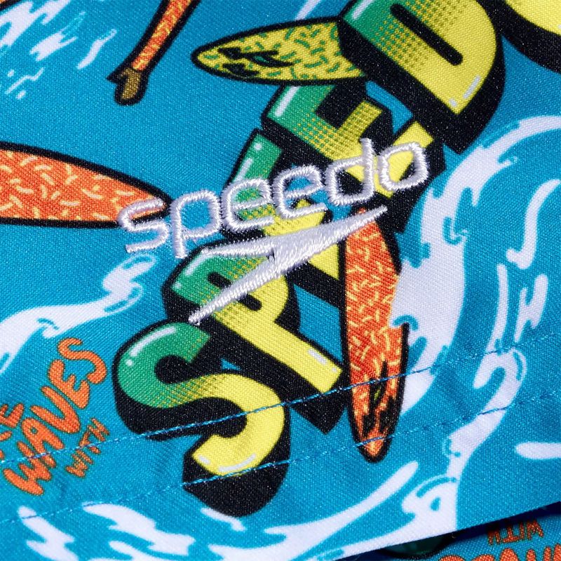 Szorty kąpielowe dziecięce Speedo Printed 15" bolt/bright yellow/salso/lawn 2
