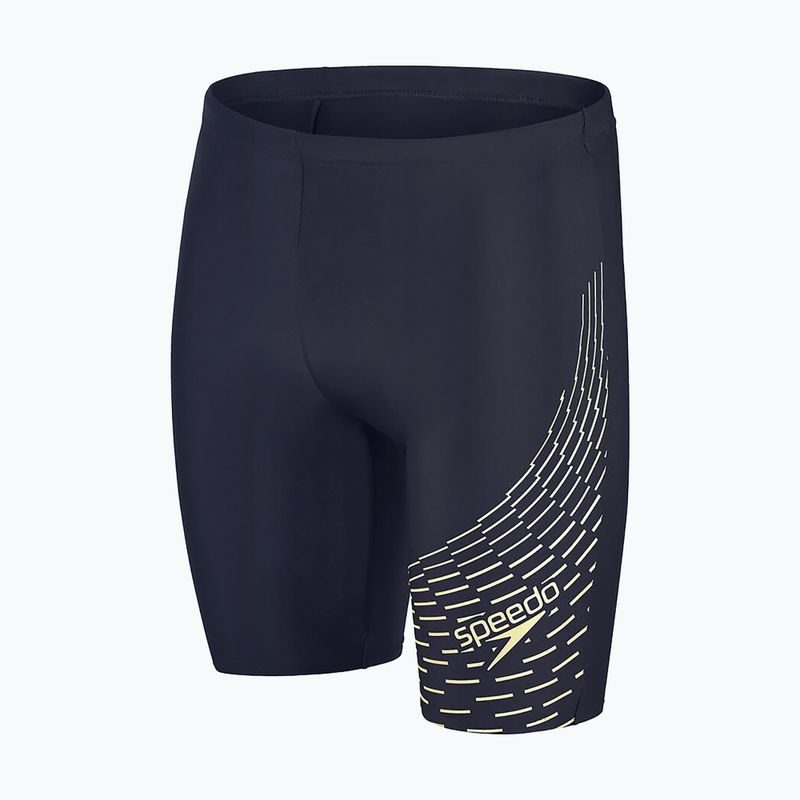Jammery pływackie męskie Speedo Medley Logo Jammer true navy/spritz 4