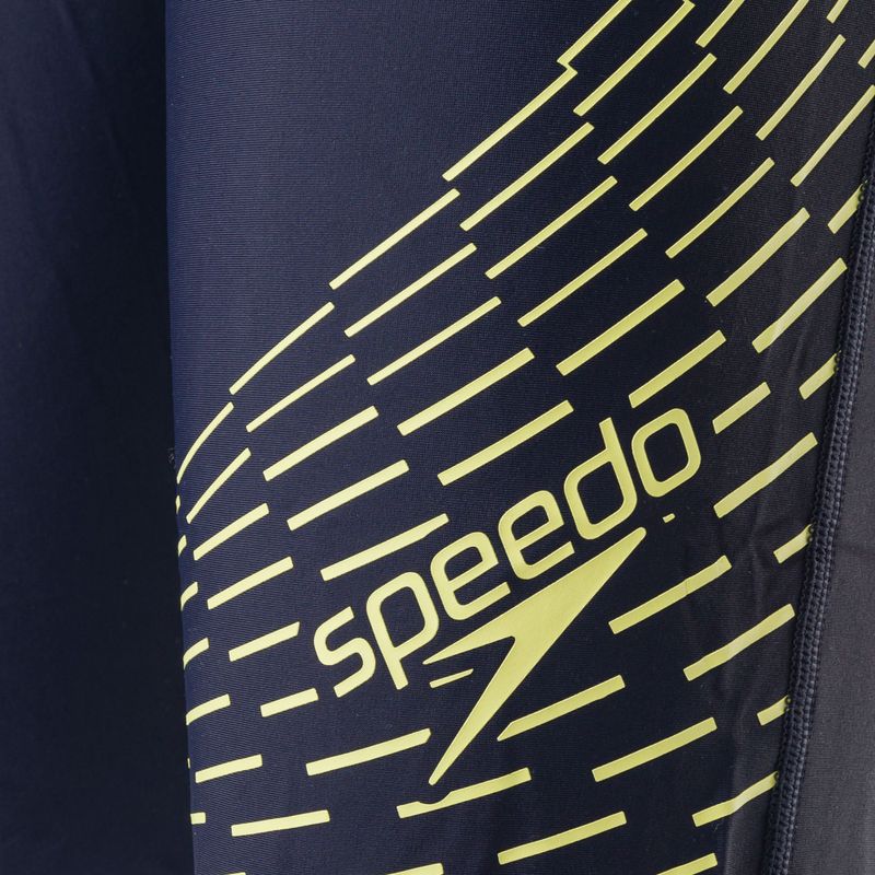 Jammery pływackie dziecięce Speedo Medley Logo Jammer true navy/spritz 3