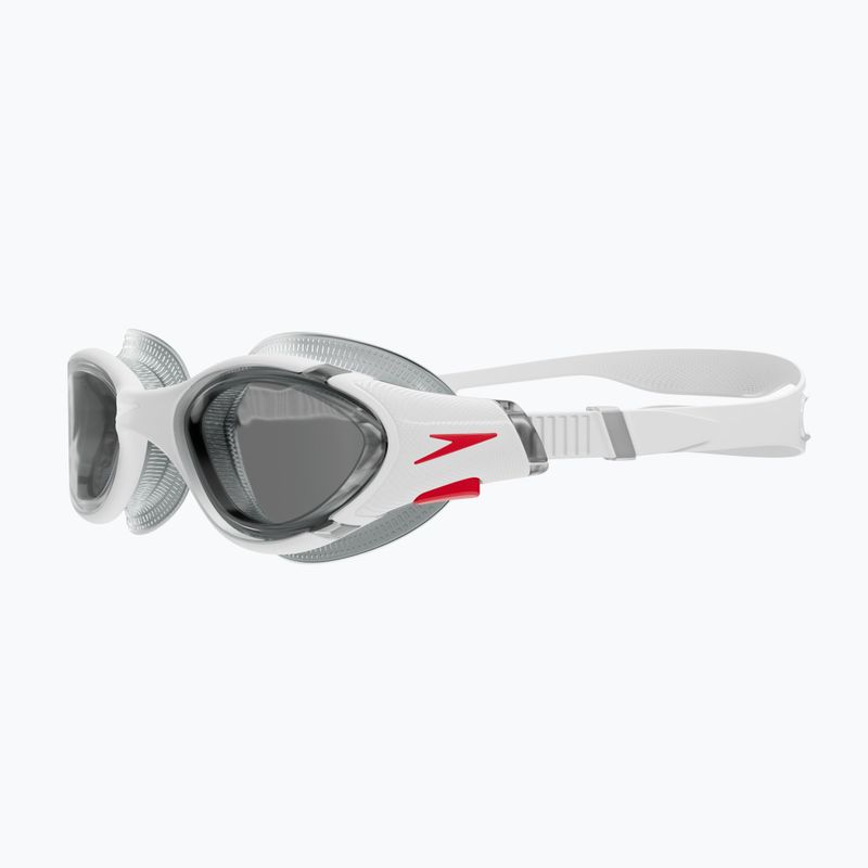 Okulary do pływania Speedo Biofuse 2.0 white/red/light smoke 7