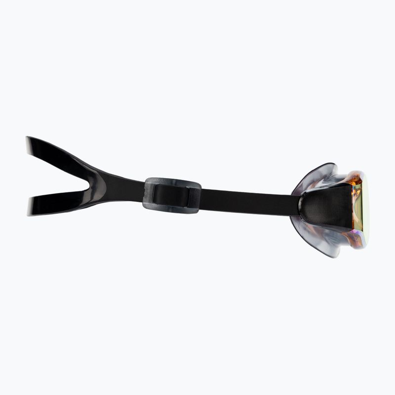 Okulary do pływania Speedo Mariner Pro Mirror black/smoke/fire gold 3