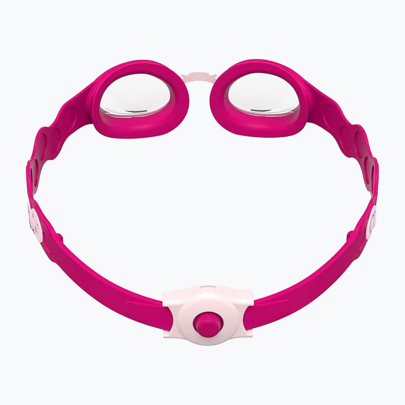 Okulary do pływania dziecięce Speedo Spot blossom/electric pink/clear 3