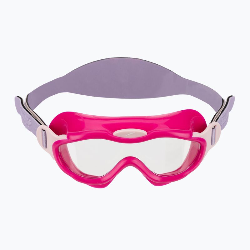 Maska do pływania dziecięca Speedo Biofuse Mask Infant electric pink/miami lilac/blossom/clear 2